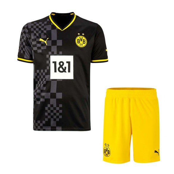 Trikot Borussia Dortmund Auswarts Kinder 2022-23